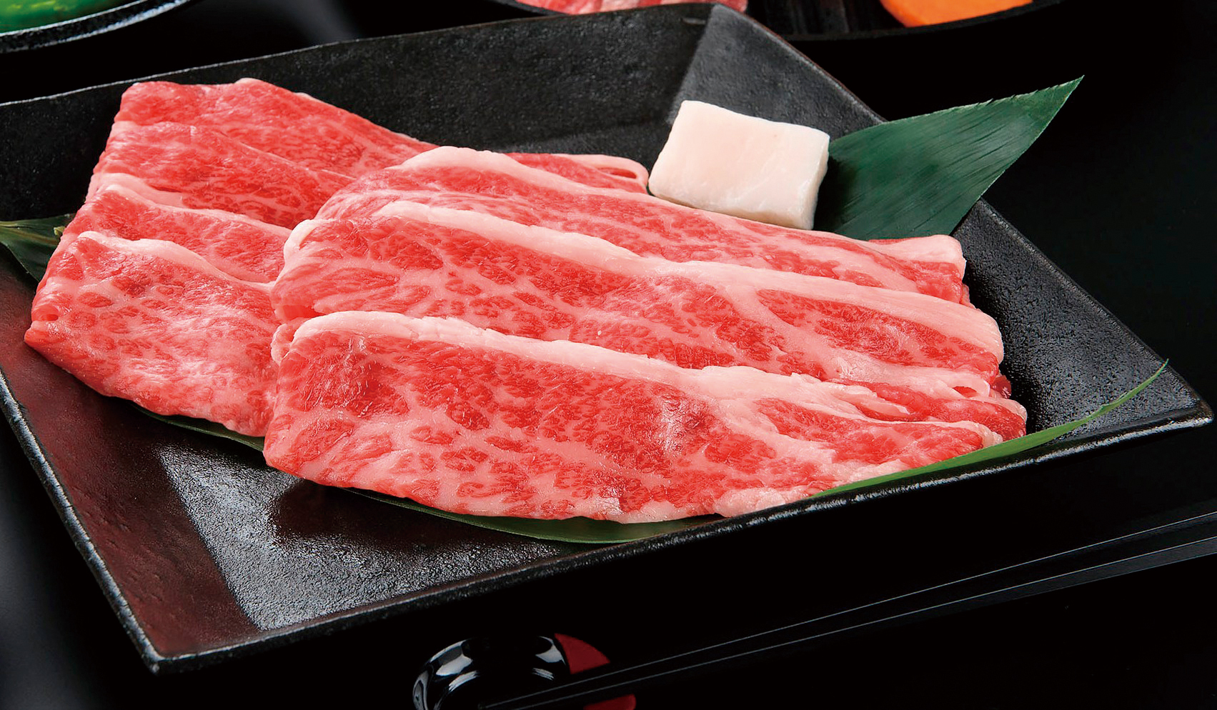 山形牛バラすき焼