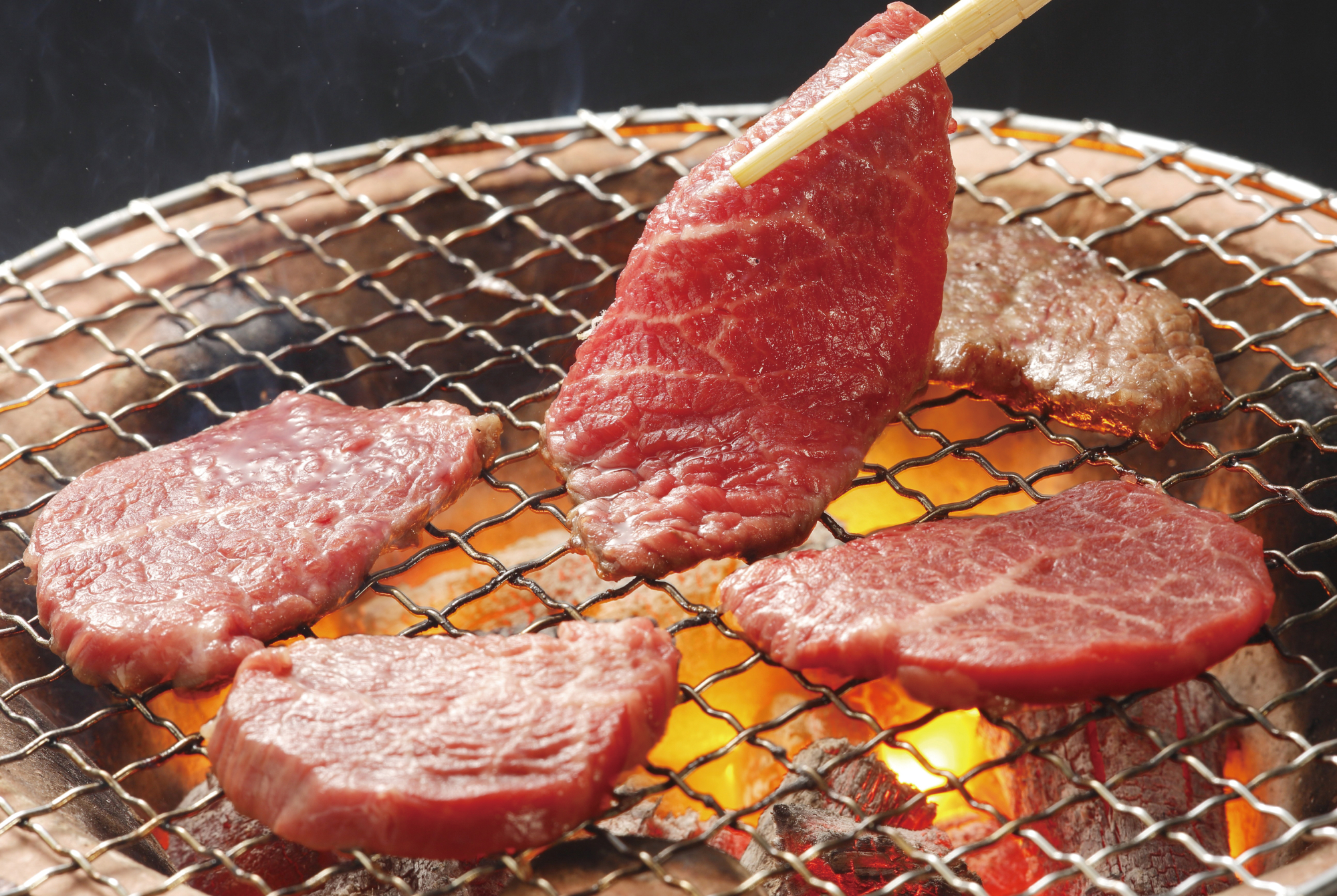 神戸「帝神志方ミート」 但馬牛 モモ焼肉