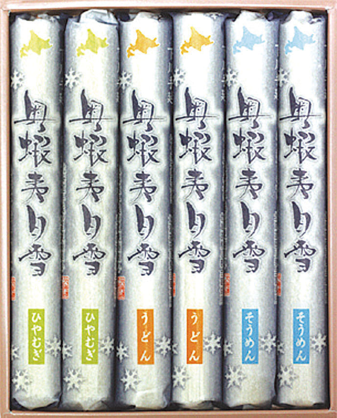 下川手延べ麺「奥蝦夷白雪」6把詰合せ